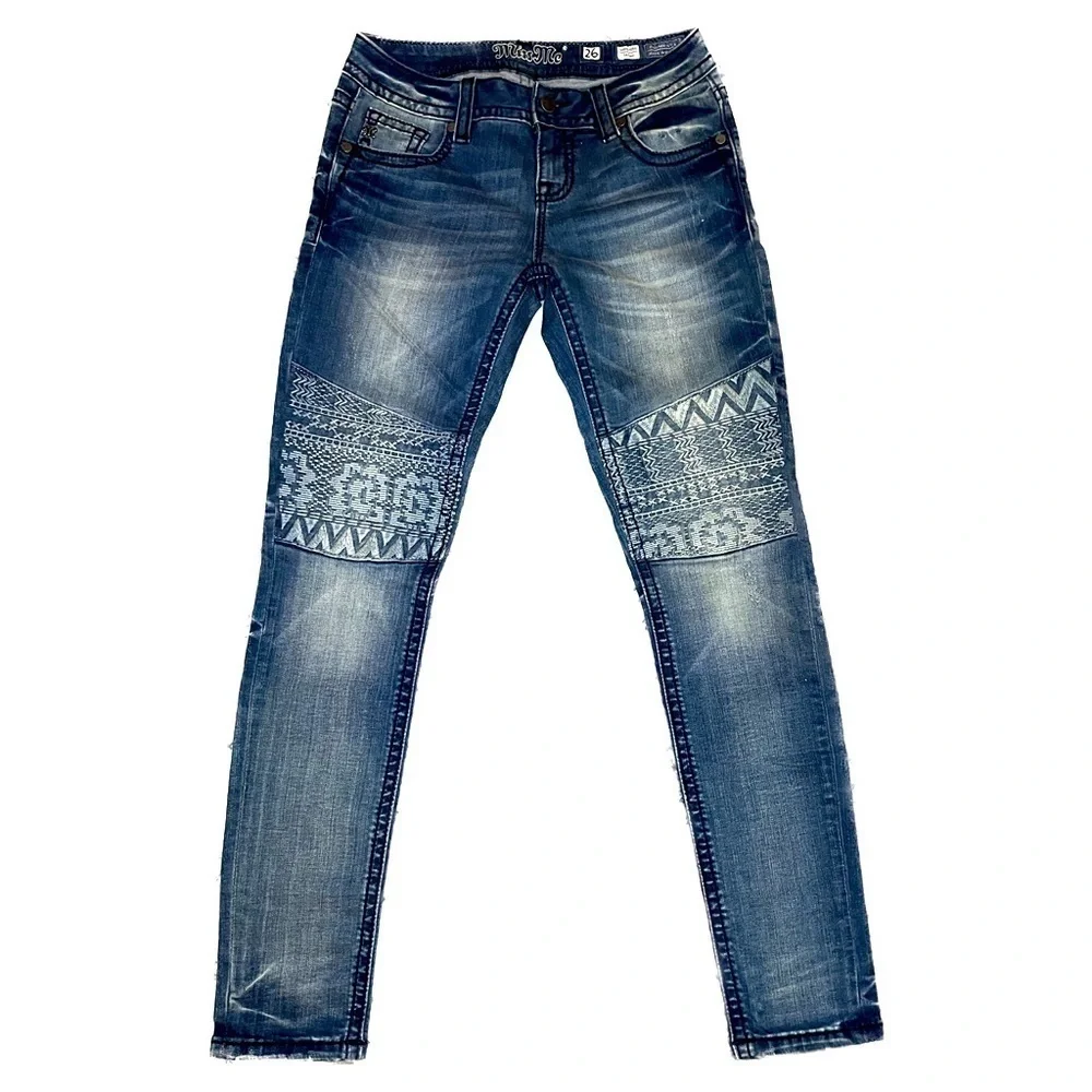 Miss Me Jeans Signature Skinny Jeans women’s size 26 - Picture 1 of 7